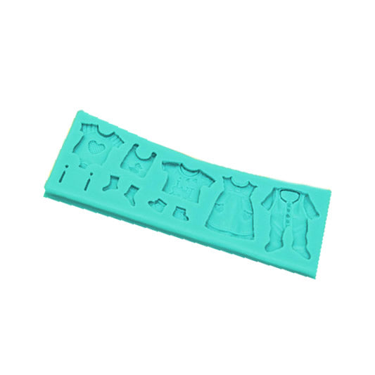 Silicone Mould - Baby Clothes Supplies Bake Group   