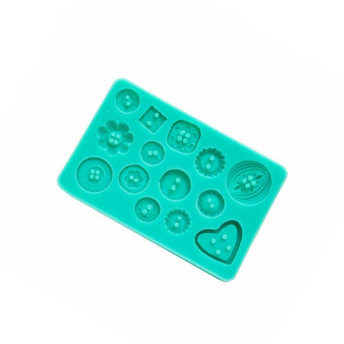 Silicone Mould - Buttons Supplies Bake Group   