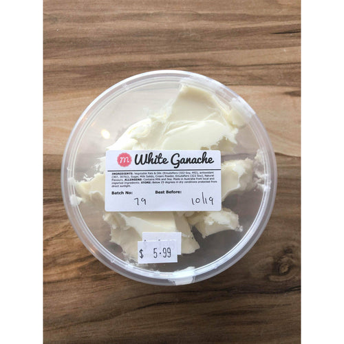 Ganache 300g - White Chocolate Edibles Bakels   