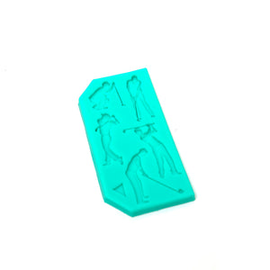 Silicone Mould - Golf Supplies Bake Group   