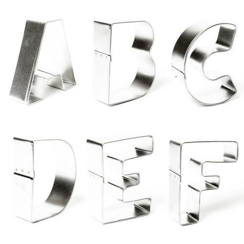 Cookie Cutter Letters A-Z  Bake Group   