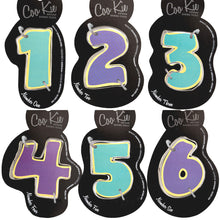 Load image into Gallery viewer, Cookie Cutter Numbers Cartoon Style 0-9 Supplies Coo Kie   