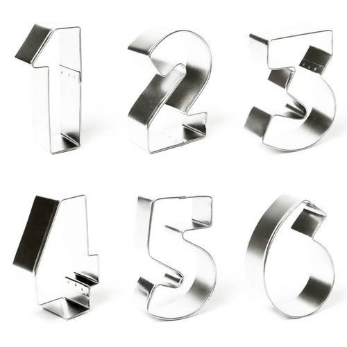 Cookie Cutter Numbers Traditional Style 0-9  Bake Group   