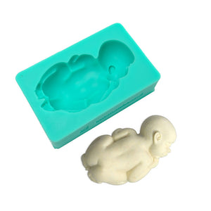 Silicone Mould - Baby Sleeping 1 Supplies Bake Group   