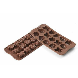 Chocolate Mould (Silicone) - Choco Spring-Life Supplies Silikomart   