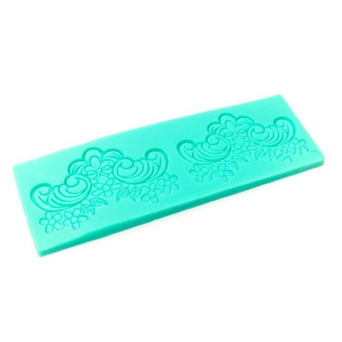 Silicone Mould - Embroidered Lace Supplies Bake Group   