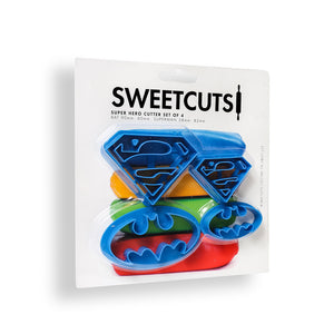 Cookie Cutter - Set of 4 Super Hero Supplies Sweetcuts   