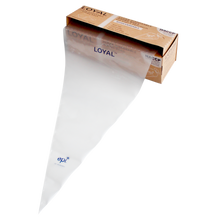 Load image into Gallery viewer, Piping Bags Clear Degradable Value Box 18&quot; 100pk Cake Decorating Supplies Loyal   