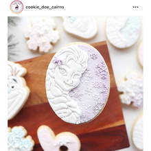 Load image into Gallery viewer, Cookie Cutter &amp; Embosser Stamp - (Frozen) Elsa Supplies Cookie Cutter Store   