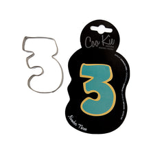 Load image into Gallery viewer, Cookie Cutter Numbers Cartoon Style 0-9 Supplies Coo Kie 3  