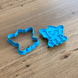 Cookie Cutter & Embosser Stamp - Elephant Baby Supplies Cookie Cutter Store   