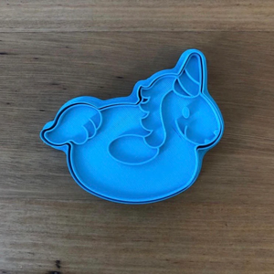 Cookie Cutter & Embosser Stamp - Unicorn Floaty Supplies Cookie Cutter Store   