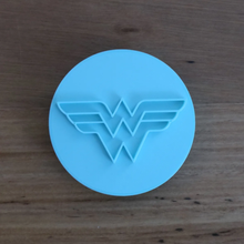 Load image into Gallery viewer, Embosser Stamp - Superhero (Wonder Woman) Logo Supplies Cookie Cutter Store   