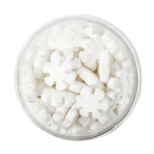 Load image into Gallery viewer, Snowflakes White 70g Edibles SPRINKS   