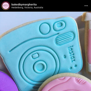 Cookie Cutter & Embosser Stamp - Camera Polaroid Supplies Cookie Cutter Store   