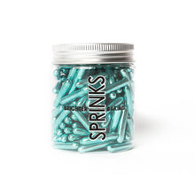 Load image into Gallery viewer, Rods Metallic Aqua 75g Edibles SPRINKS   