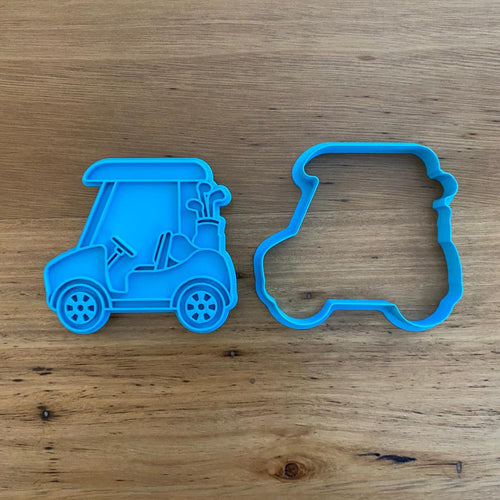 Cookie Cutter & Embosser Stamp - Golf Buggy Supplies Cookie Cutter Store   