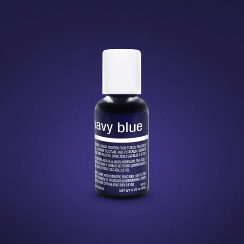 Liqua-Gel Navy Blue 20ml Edibles Chefmaster   