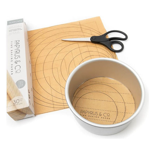 Non Stick Baking Paper With Template  Papyrus & Co   