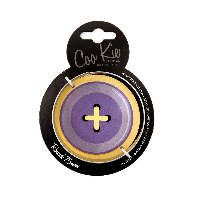 Coo Kie Cookie Cutter - Round Circle 75mm Supplies Coo Kie   