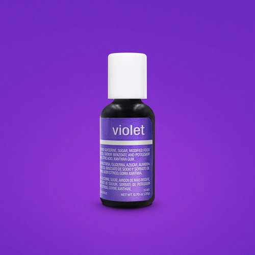 Liqua-Gel Violet 20ml Edibles Chefmaster   
