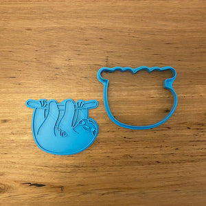 Cookie Cutter & Embosser Stamp - Sloth Supplies Cookie Cutter Store   