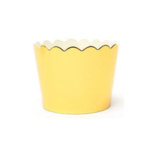 Load image into Gallery viewer, Card Baking Cups 25pk Gold Foil Bakeware Papyrus &amp; Co   