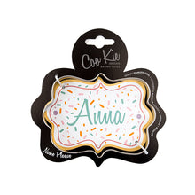 Load image into Gallery viewer, Coo Kie Cookie Cutter - Name Plaque Supplies Coo Kie   