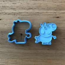 Load image into Gallery viewer, Cookie Cutter &amp; Embosser Stamp - (Peppa Pig) George Supplies Cookie Cutter Store   