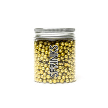 Load image into Gallery viewer, Cachous Gold 4mm 85g Edibles SPRINKS   