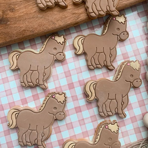 Cookie Cutter & Embosser Stamp - Farmyard Horse Supplies Cookie Cutter Store   
