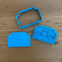 Load image into Gallery viewer, Cookie Cutter &amp; Embosser Stamp - Stereo Supplies Cookie Cutter Store   
