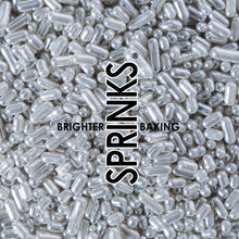 Load image into Gallery viewer, Jimmies Metallic Silver 500g Edibles SPRINKS   