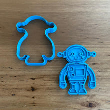 Load image into Gallery viewer, Cookie Cutter &amp; Embosser Stamp - Robot Style #3 Supplies Cookie Cutter Store   