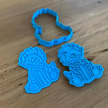 Load image into Gallery viewer, Cookie Cutter &amp; Embosser Stamp - Dinosaur With Present Supplies Cookie Cutter Store   