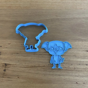 Cookie Cutter & Embosser Stamp - (Harry Potter) Dobby Supplies Cookie Cutter Store   