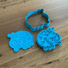 Load image into Gallery viewer, Cookie Cutter &amp; Embosser Stamp - Ladybug Supplies Cookie Cutter Store   