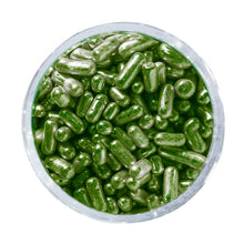 Load image into Gallery viewer, Jimmies Metallic Green 85g Edibles SPRINKS   