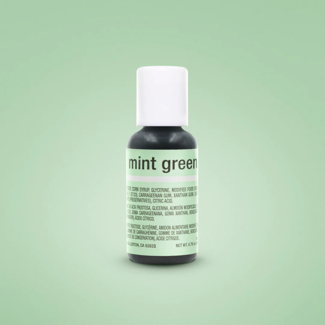 Liqua-Gel Mint Green 20ml Edibles Chefmaster   