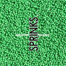 Load image into Gallery viewer, Nonpareils Green 500g Edibles SPRINKS   