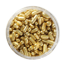 Load image into Gallery viewer, Jimmies Metallic Gold 85g Edibles SPRINKS   