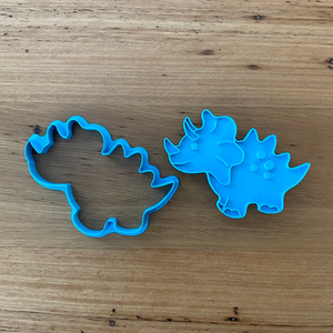 Cookie Cutter & Embosser Stamp - Dinosaur Stegosaurus Style #1 Supplies Cookie Cutter Store   