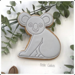 Cookie Cutter & Embosser Stamp - Australian Animal Koala Supplies Cookie Cutter Store   