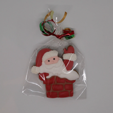 Load image into Gallery viewer, Cookie Cutter &amp; Embosser Stamp - Christmas Santa In Chimney Supplies Cookie Cutter Store   