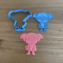 Load image into Gallery viewer, Cookie Cutter &amp; Embosser Stamp - (Harry Potter) Dobby Supplies Cookie Cutter Store   