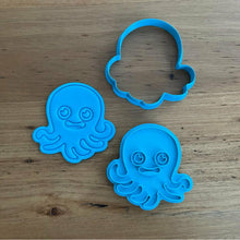 Load image into Gallery viewer, Cookie Cutter &amp; Embosser Stamp - Ocean Octopus Supplies Cookie Cutter Store   