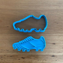 Load image into Gallery viewer, Cookie Cutter &amp; Embosser Stamp - Shoe Rugby/Soccer/Football Boots Supplies Cookie Cutter Store   