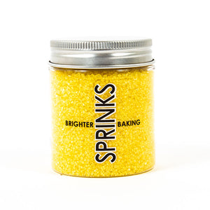 Sanding Sugar Yellow 85g Edibles SPRINKS   