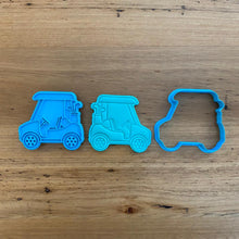 Load image into Gallery viewer, Cookie Cutter &amp; Embosser Stamp - Golf Buggy Supplies Cookie Cutter Store   