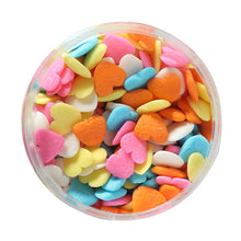 Load image into Gallery viewer, Mixed Hearts 65g Edibles SPRINKS   